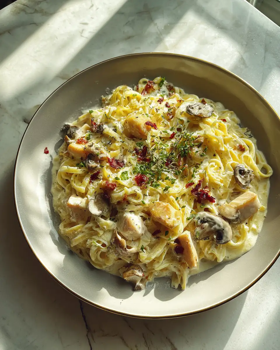 Final dish - Creamy Pasta Perfection: Unveiling the Magic of Milk in Your Favorite Recipe