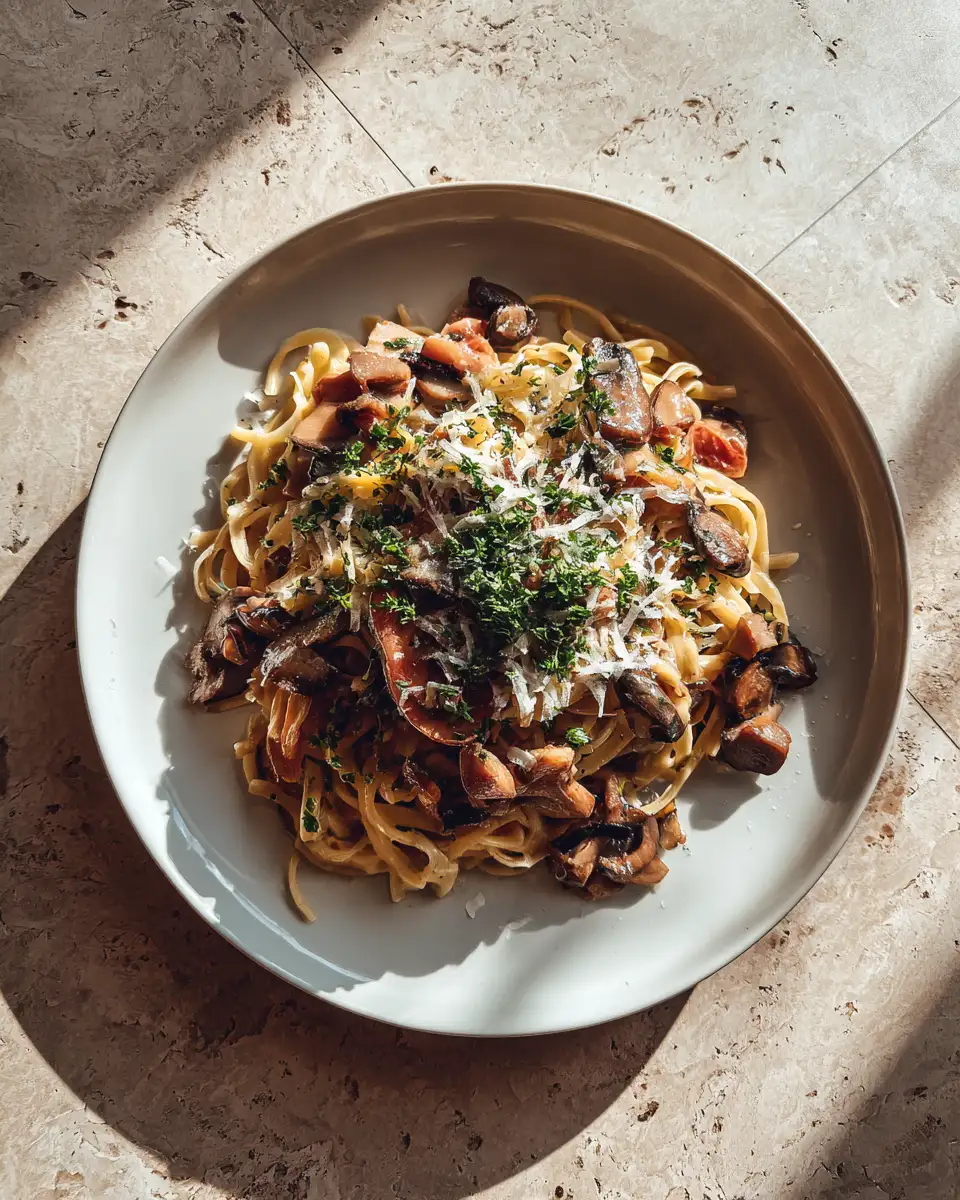 Mouthwatering Mushroom Magic: The Ultimate Pasta Recipe - Featured Image