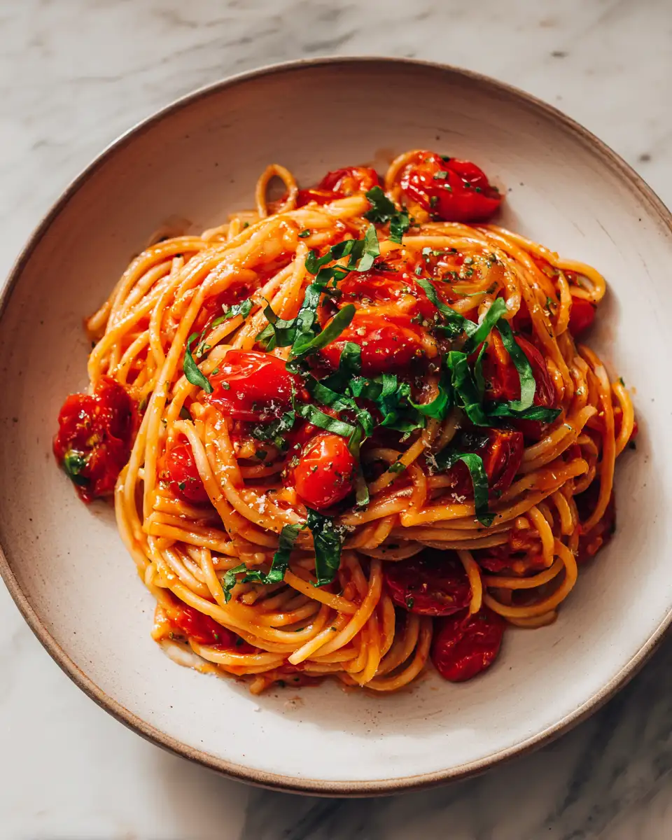 Final dish - Perfectly Sauced: An Irresistible Pasta Recipe with Olive Oil Magic