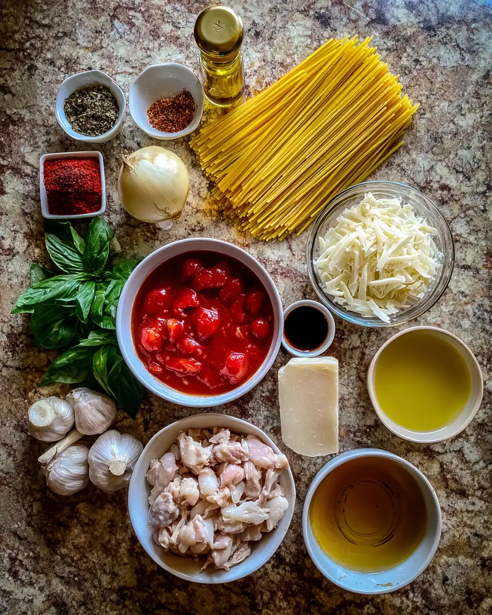 Ingredients for One-Pot Pasta Perfection: Easy and Delicious Recipes for Busy Weeknights