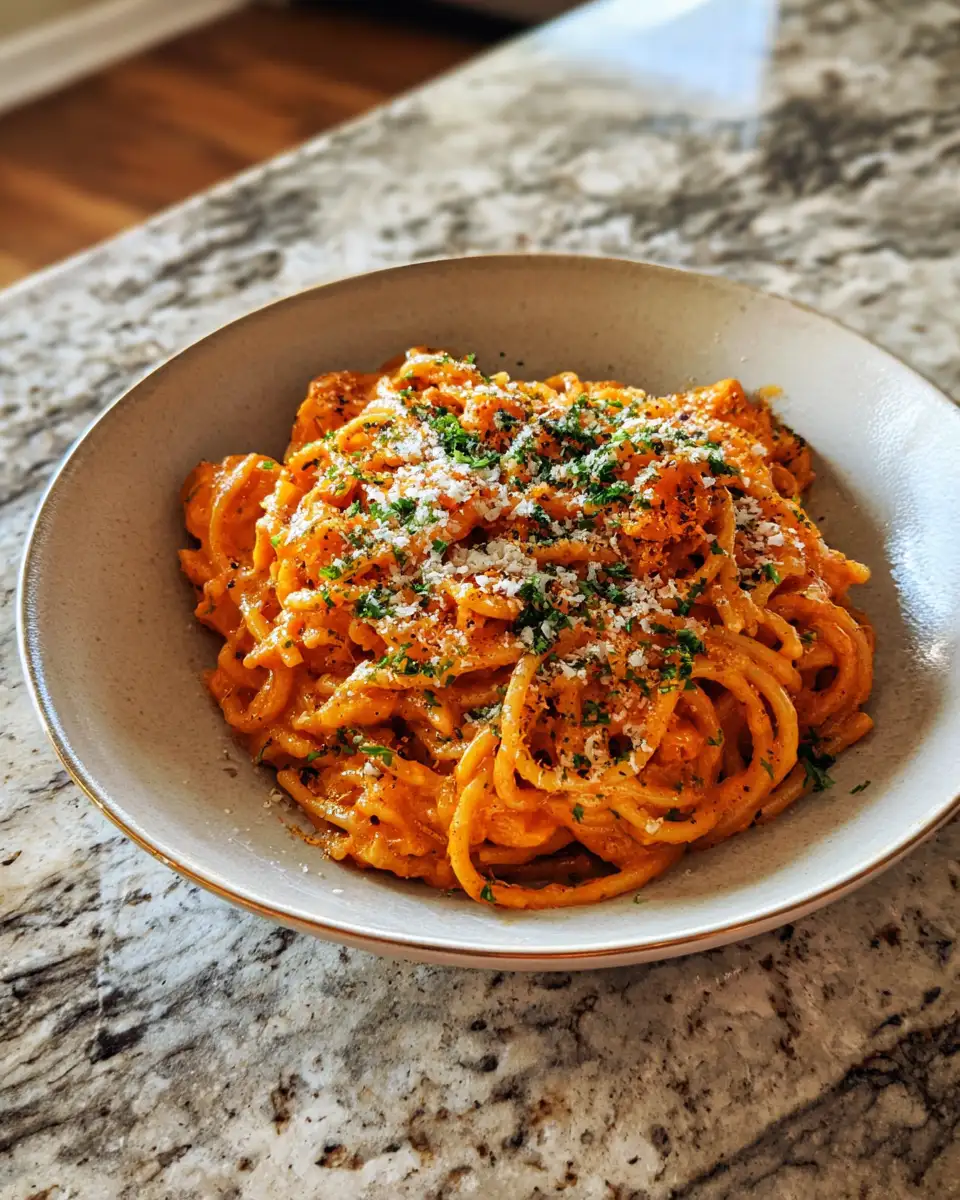 Zesty Orange Pasta Delight: A Citrus Twist on Tradition 7 Final dish - Zesty Orange Pasta Delight: A Citrus Twist on Tradition