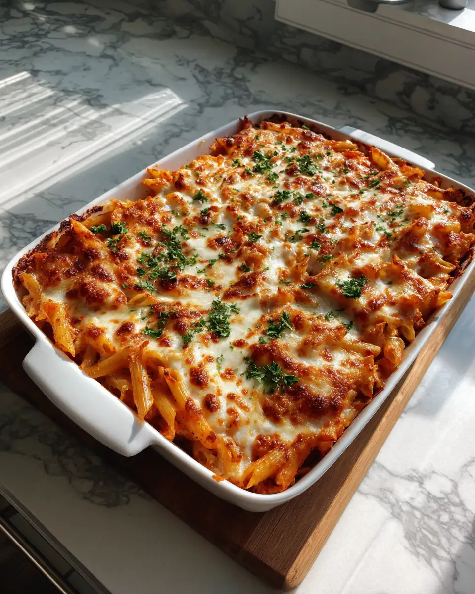Final dish - Baked Pasta Perfection: Your Go-To Oven Recipe