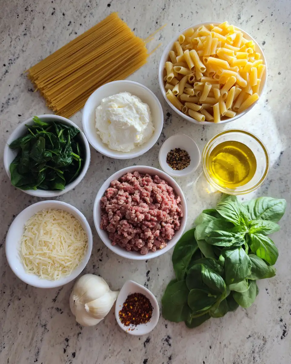 Ingredients for Power-Packed Pasta: High-Protein Recipes for a Healthy Twist