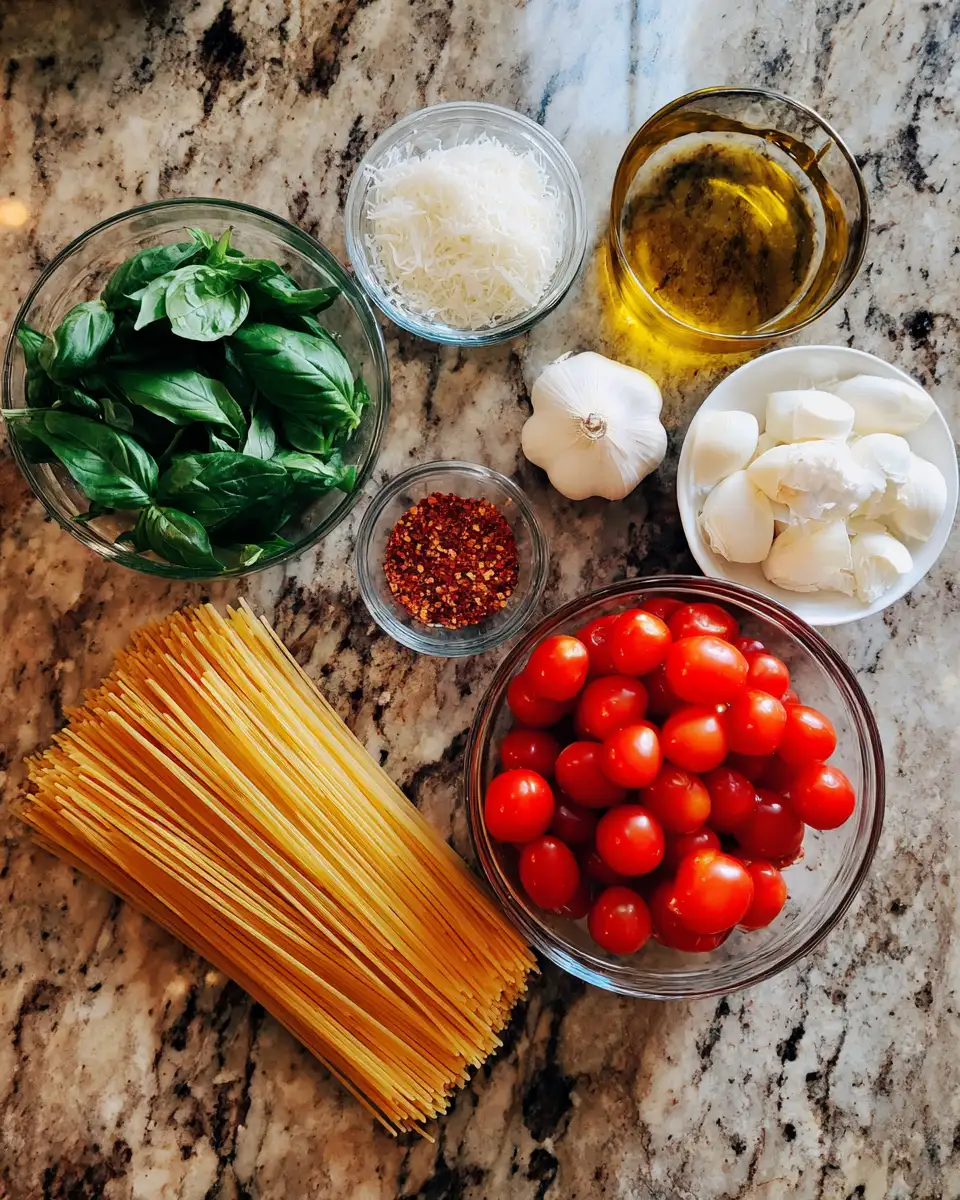 Ingredients for Whip Up Dinner in a Flash with This Quick and Easy Pasta Recipe