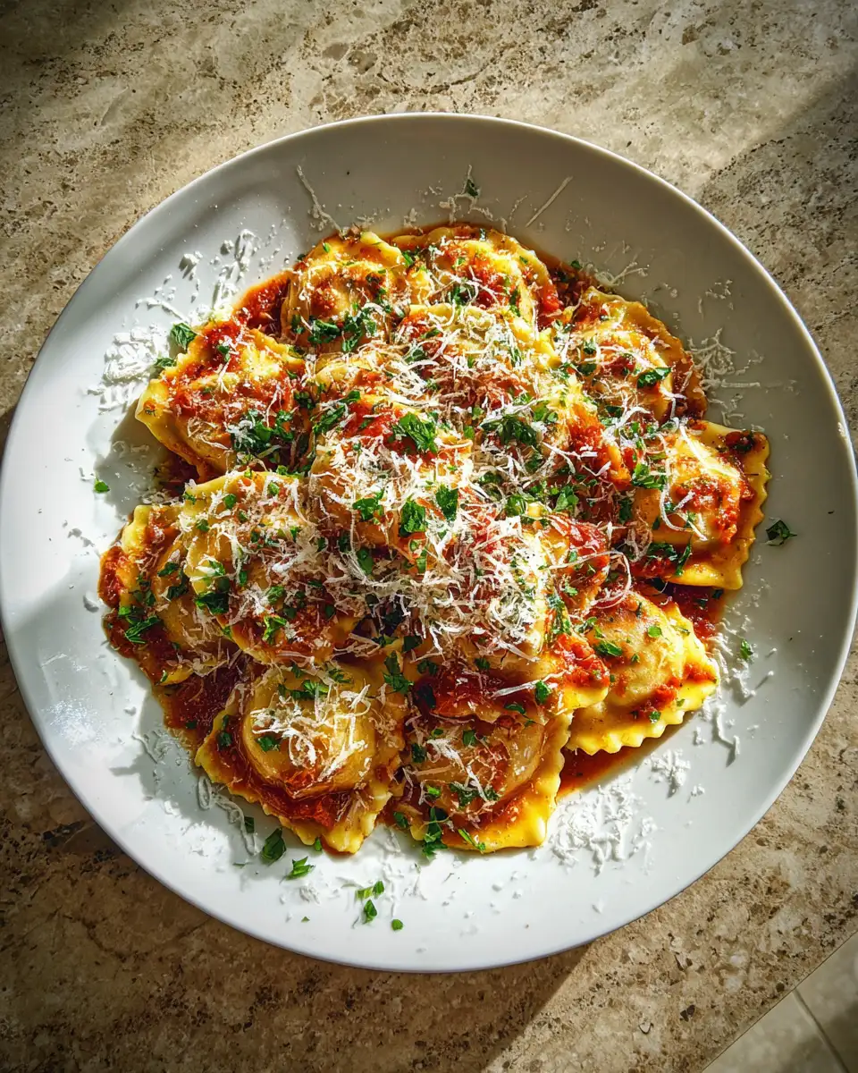 Final dish - Ravishing Ravioli: A Homemade Pasta Recipe Adventure
