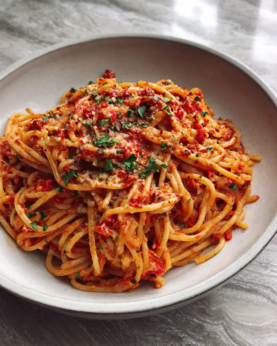 Red-Hot Pasta Magic: A Deliciously Bold Recipe Unveiled - Featured Image