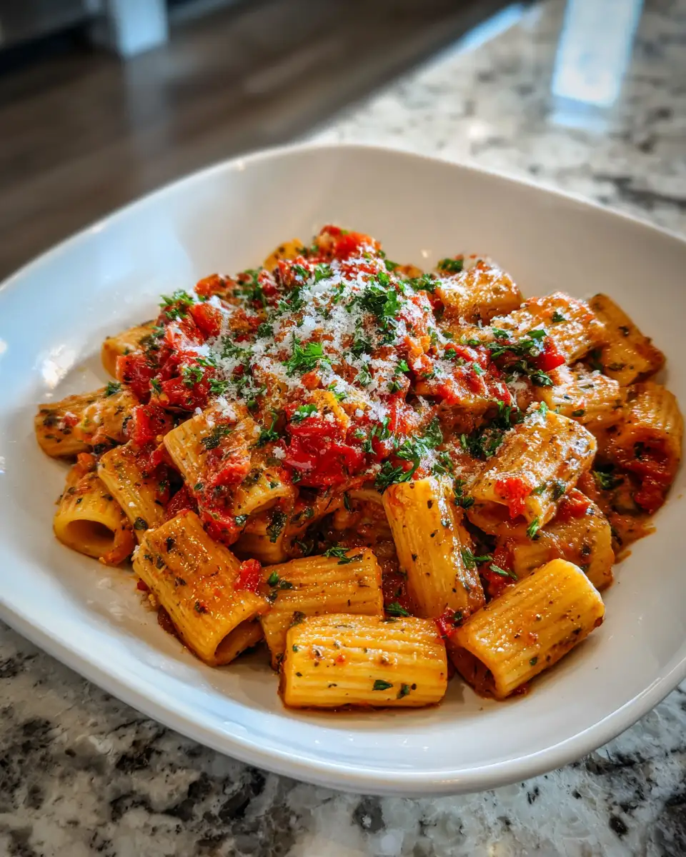 Final dish - Rigatoni Revelations: A Must-Try Pasta Recipe for Every Food Lover