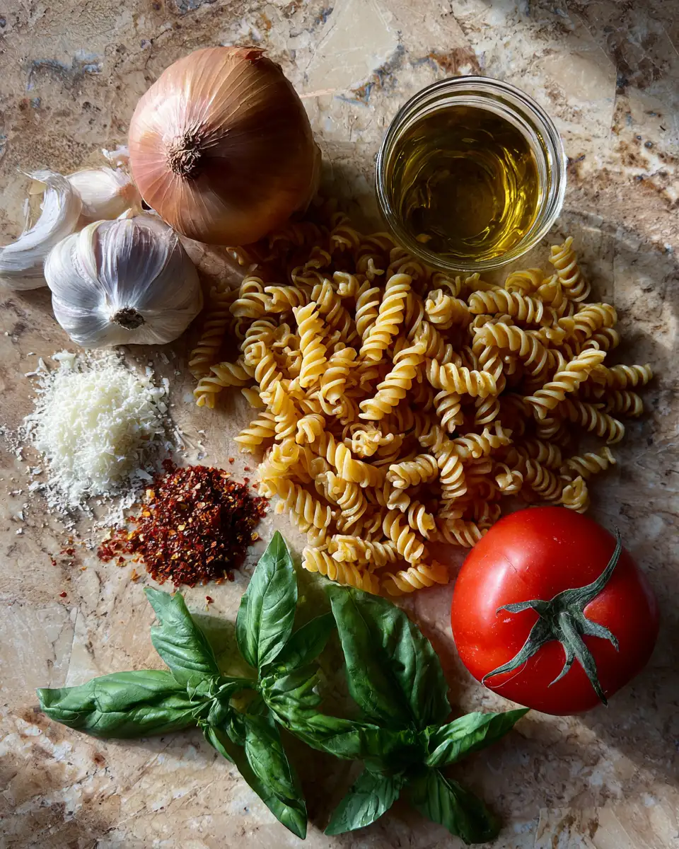 Ingredients for Twirl Into Flavor: Irresistible Rotini Pasta Recipe for Every Occasion