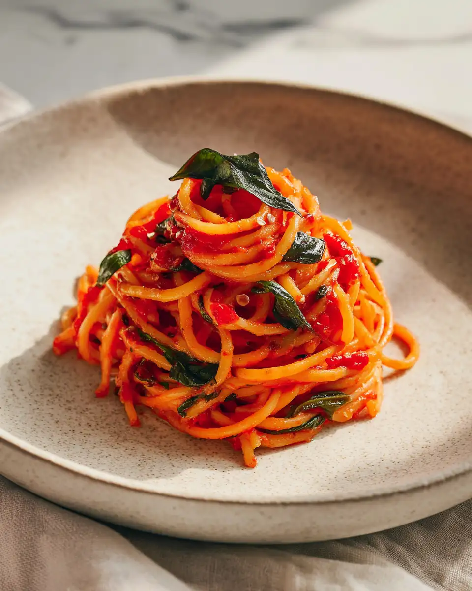 Revolutionize Your Dinner with This Unexpectedly Delicious Pasta with Ketchup Recipe - Featured Image