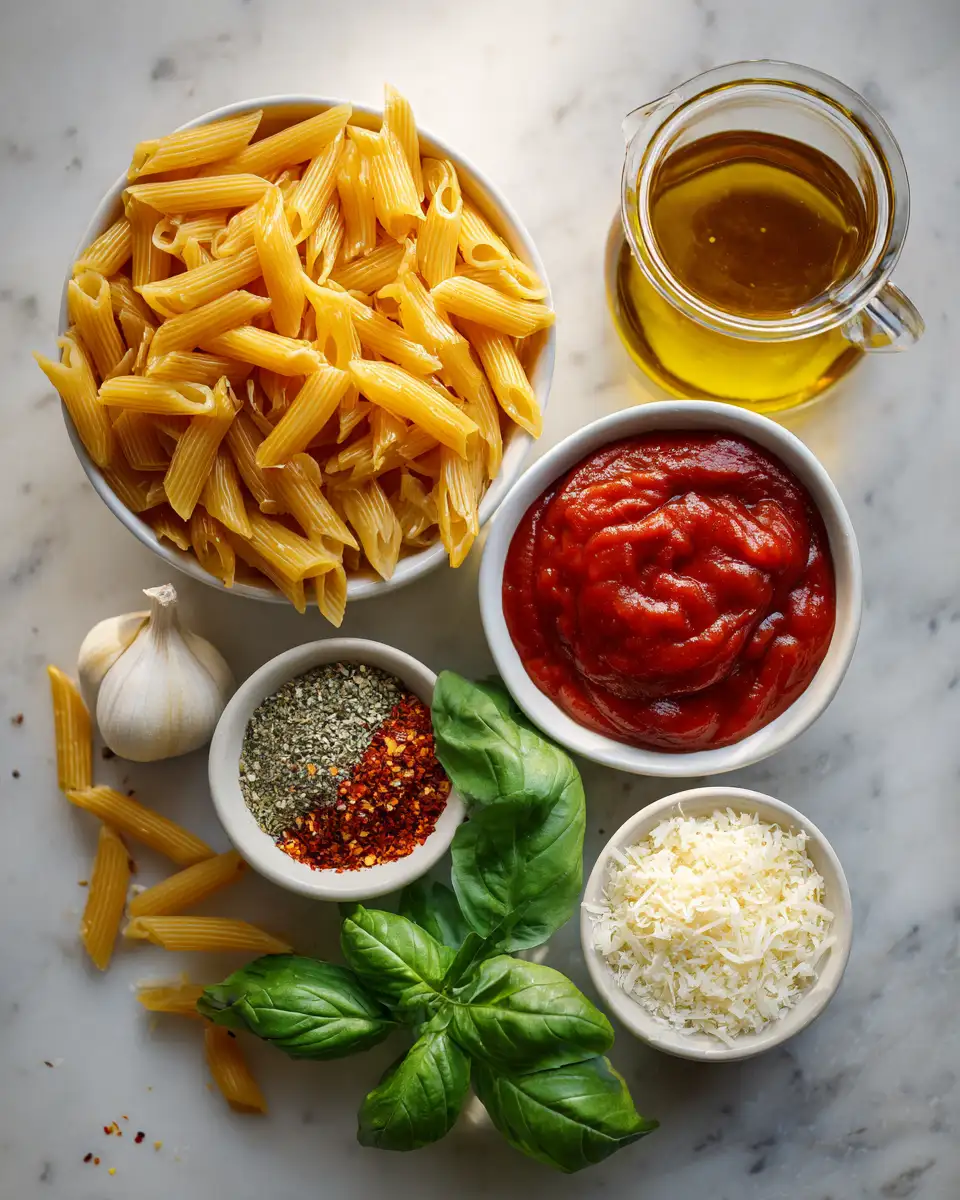 Ingredients for Revolutionize Your Dinner with This Unexpectedly Delicious Pasta with Ketchup Recipe
