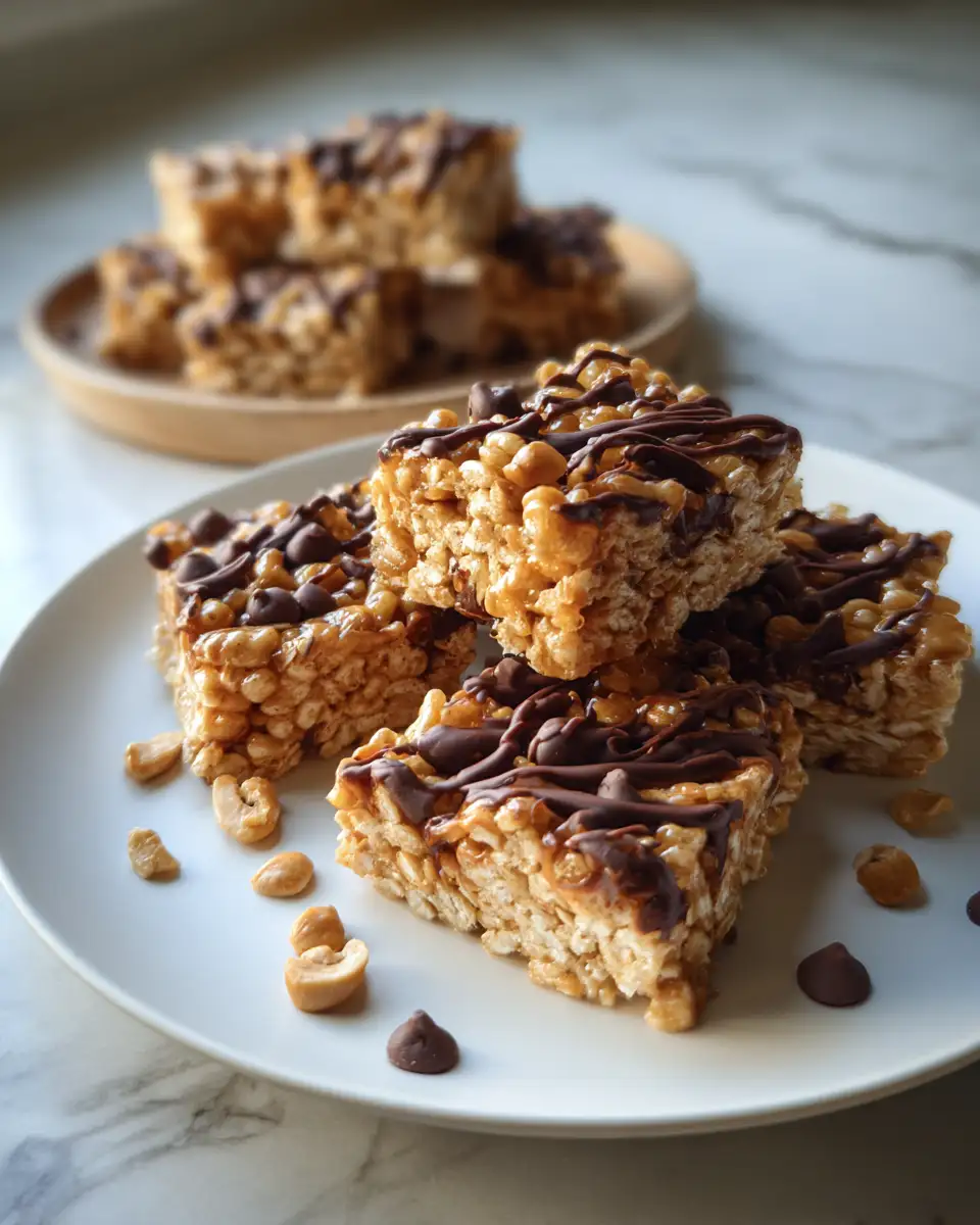 Final dish - Irresistible Peanut Butter Rice Krispie Treats That Will Have You Coming Back for More