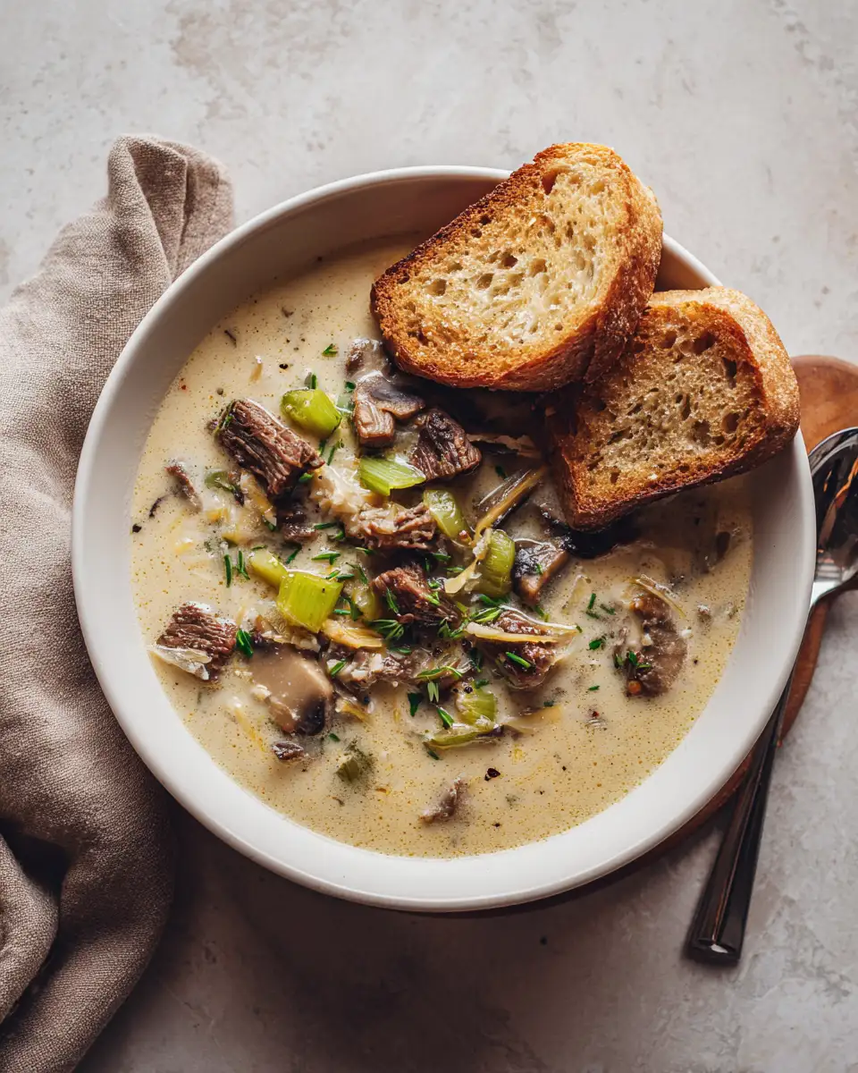 Warm Up Your Winter with the Ultimate Philly Cheesesteak Soup Recipe - Featured Image