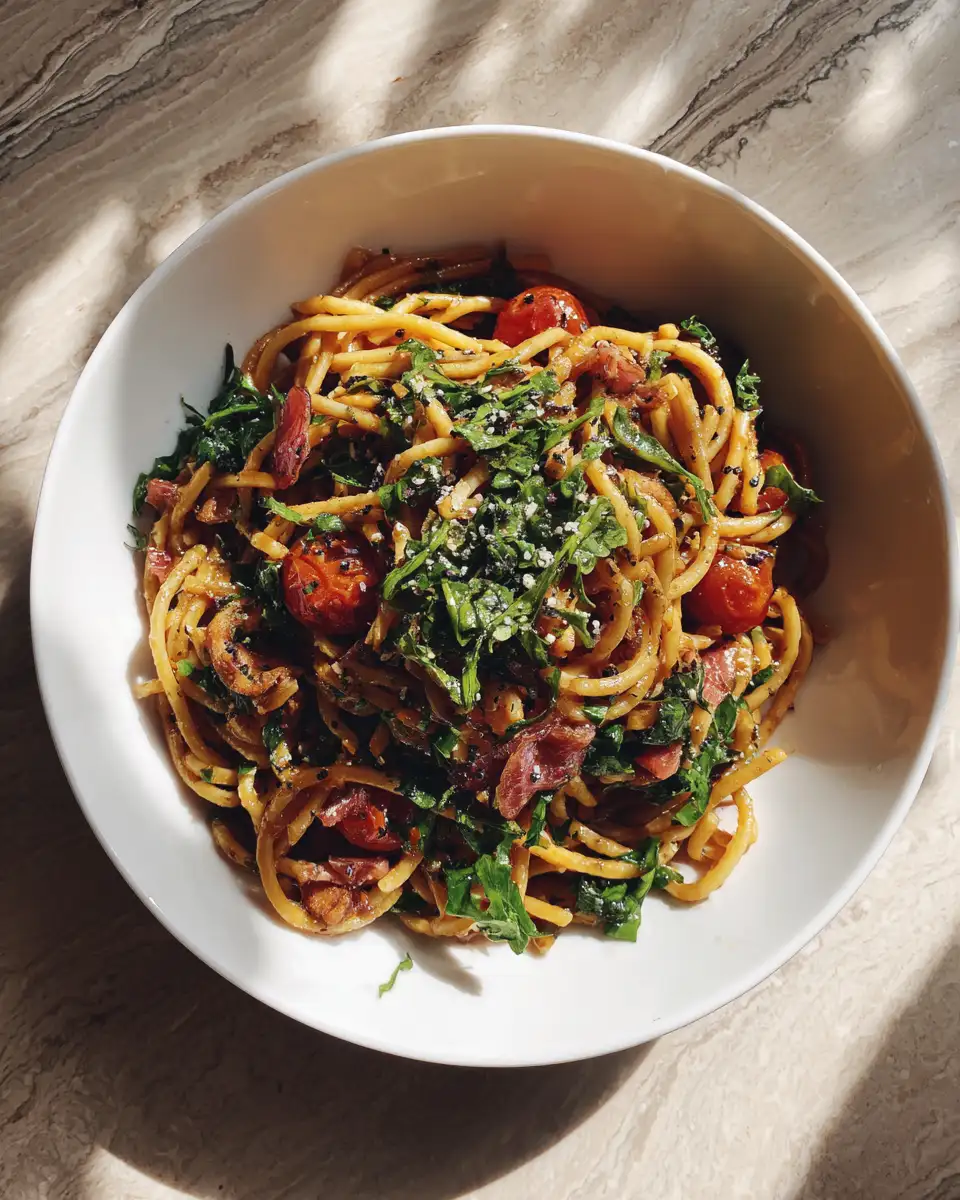 Speedy Weeknight Delight A Quick Pasta Dinner Recipe - Featured Image