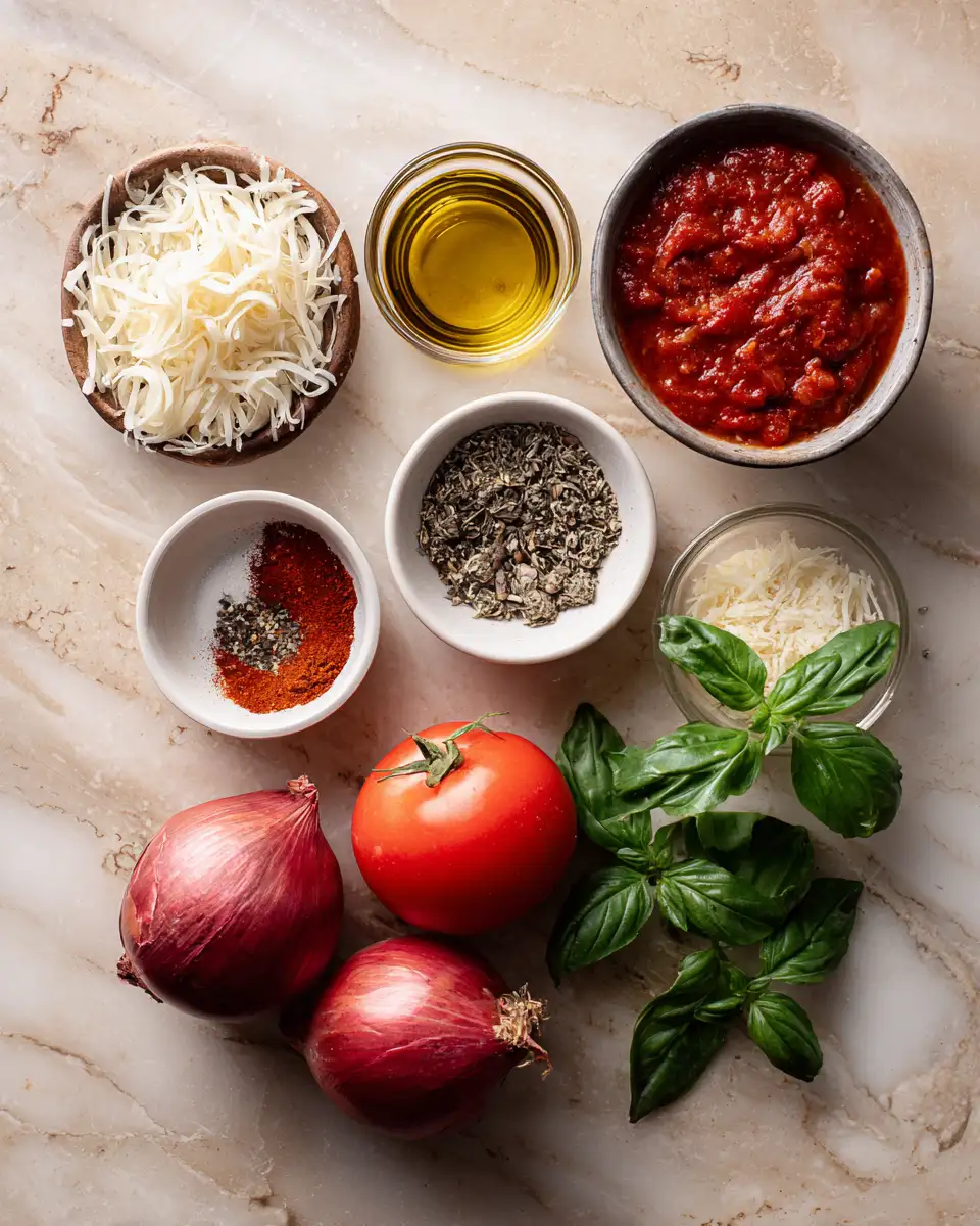 Ingredients for Speedy and Savory: Your Go-To Quick Pasta Sauce Recipe
