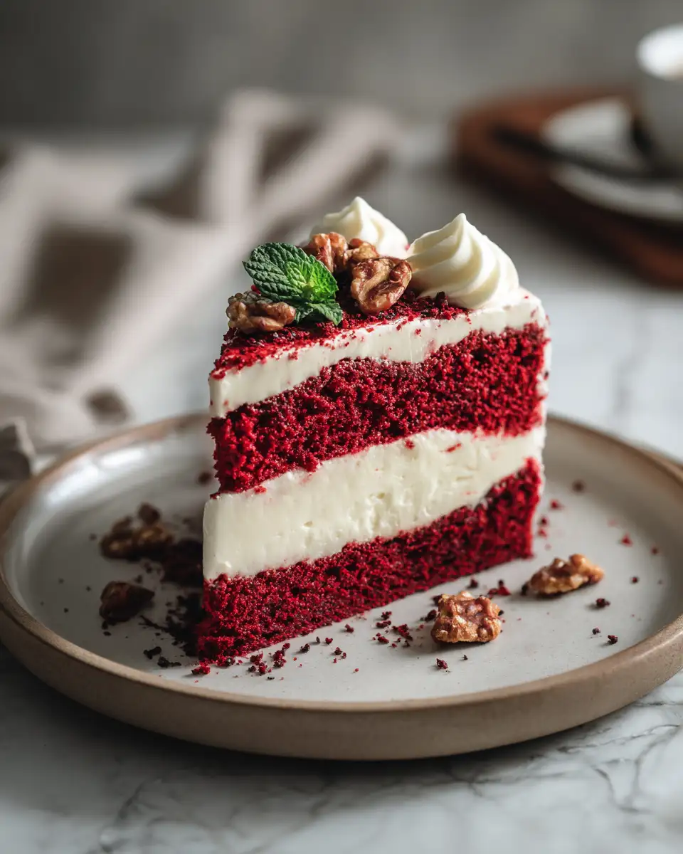 Indulge in Decadence: The Ultimate Red Velvet Cheesecake Cake Delight - Featured Image