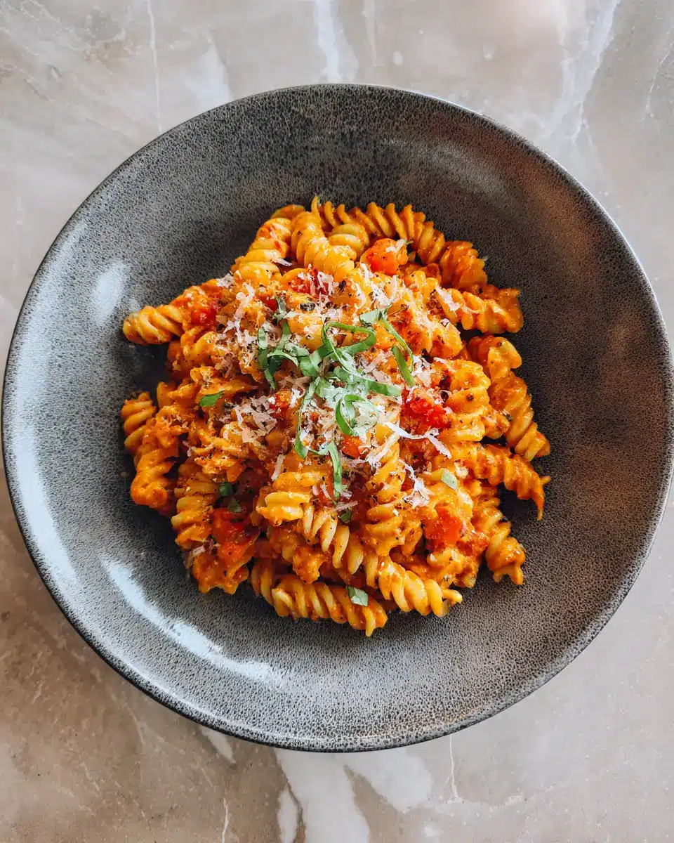 Final dish - Trader Joe's Twist: Effortless Vodka Pasta Recipe for Gourmet Nights