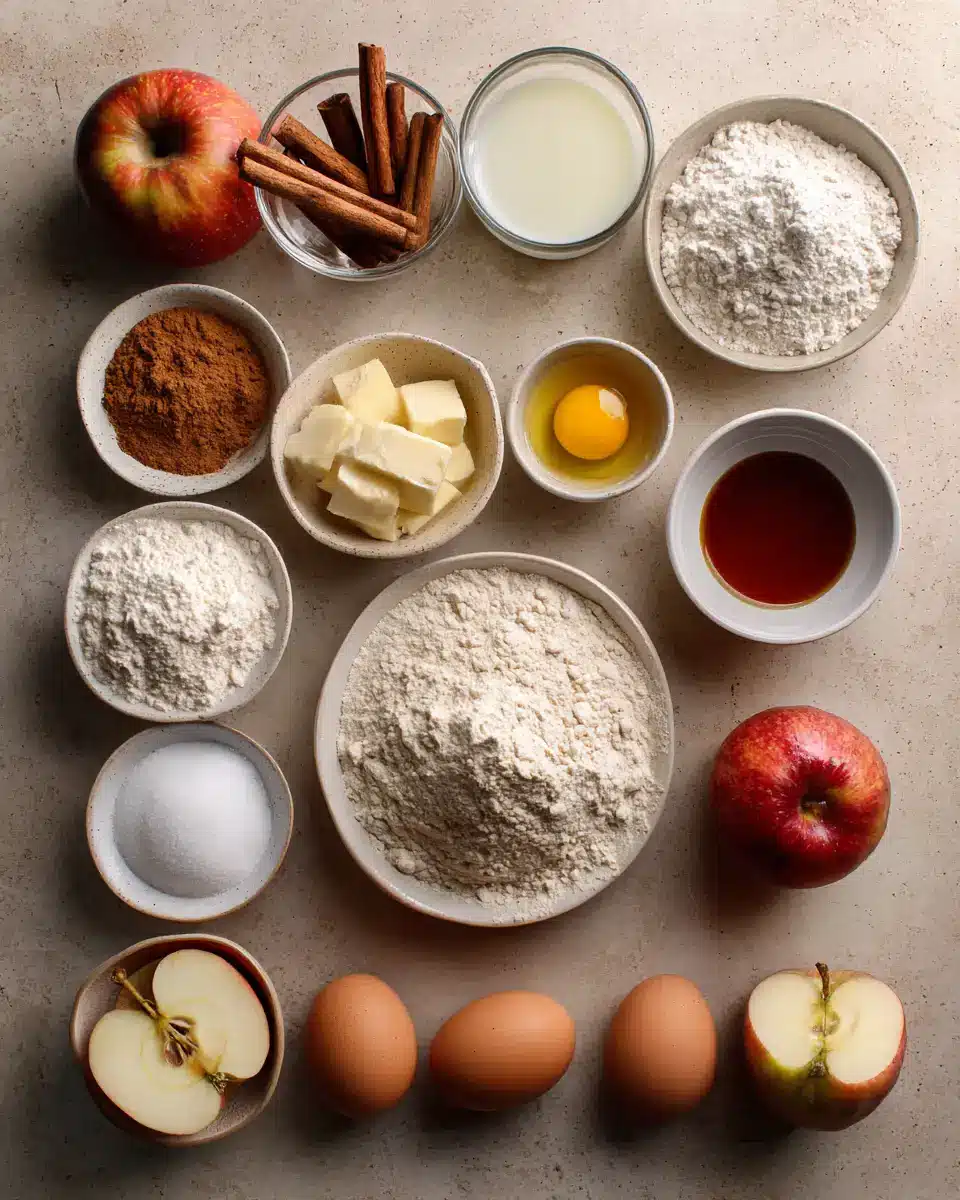 Ingredients for Irresistible Apple Cider Donut Cake Recipe You Need to Try
