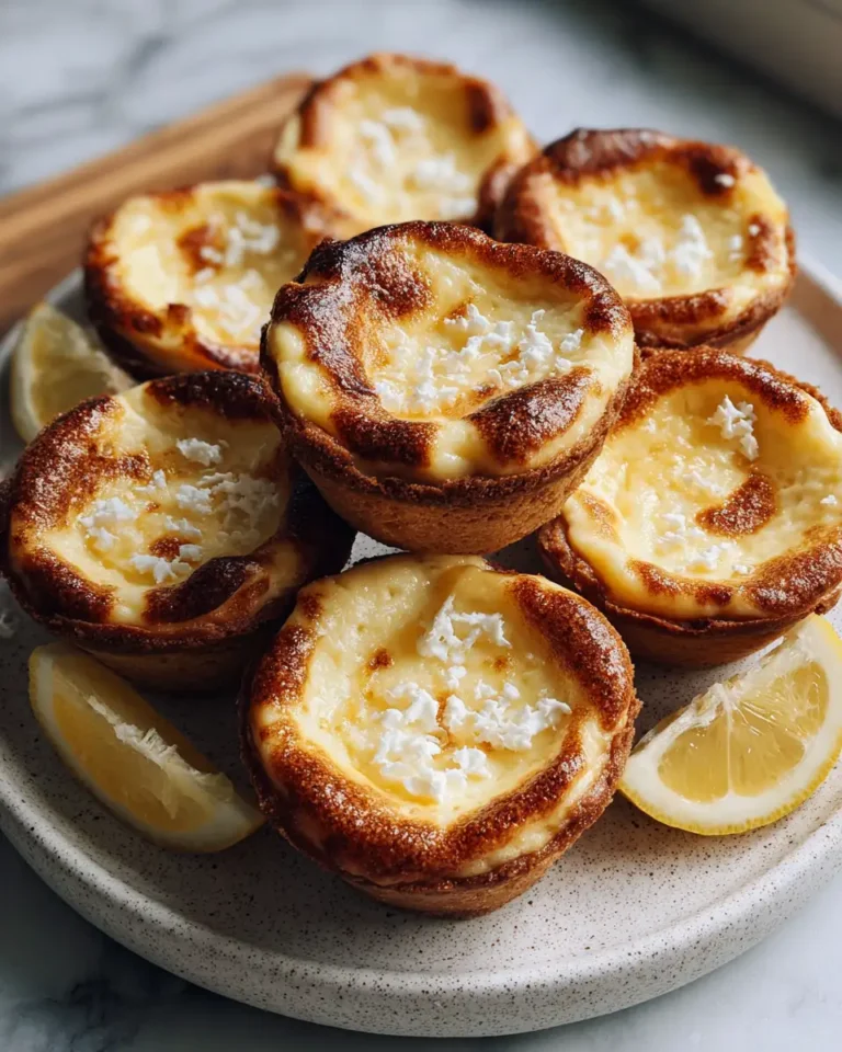 Irresistible Baby Lemon Impossible Pies You Need to Try Today - Featured Image