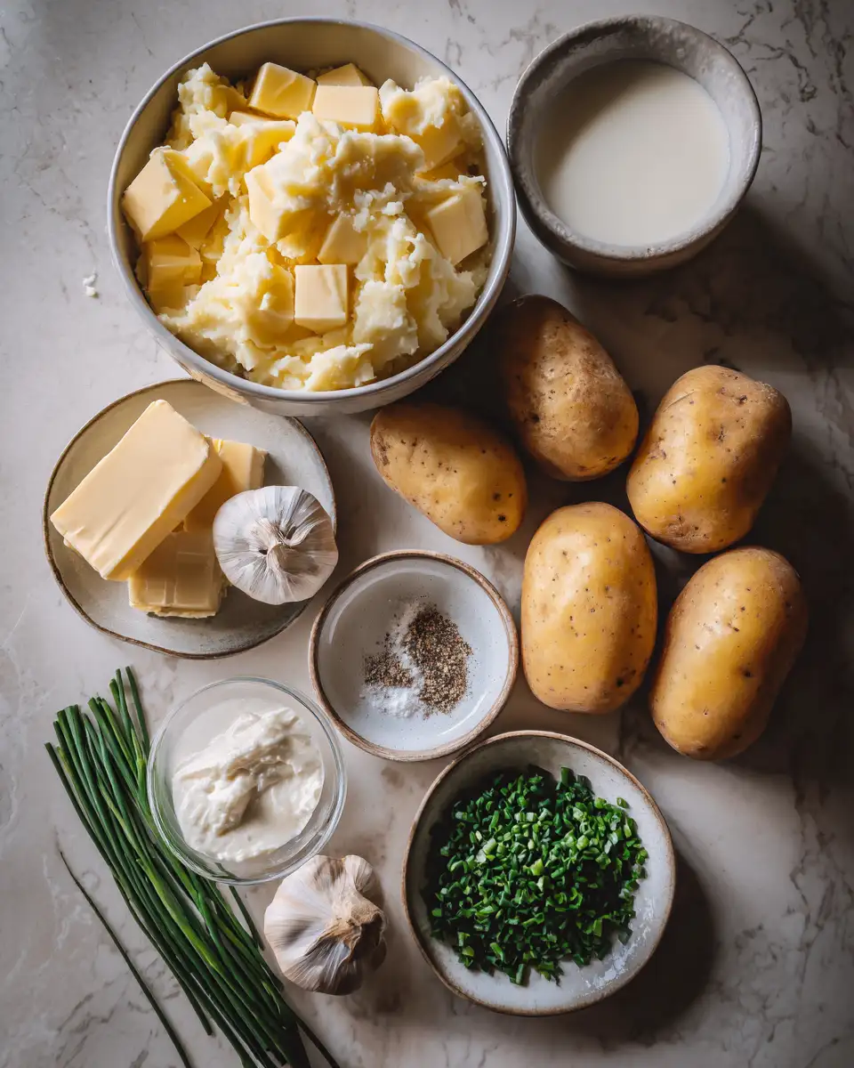 Ingredients for Irresistible Brown Butter Mashed Potatoes That Elevate Your Comfort Food Game
