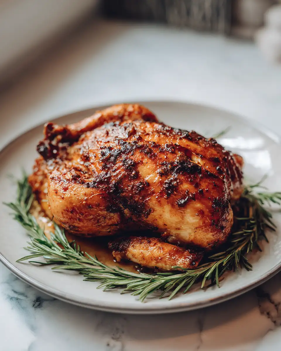 Irresistible Brown Sugar Roast Chicken Recipe for Sweet and Savory Perfection - Featured Image