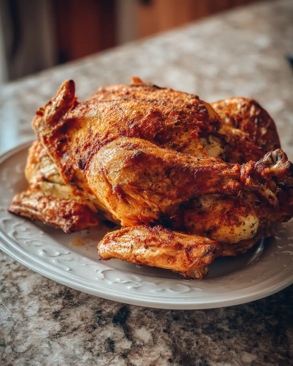 Cajun Deep-Fried Turkey The Ultimate Crispy and Spicy Feast - Featured Image