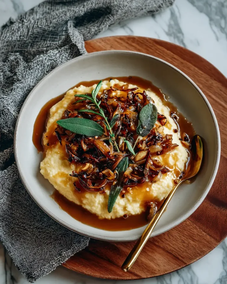 The Ultimate Guide to Irresistible Caramelized Onion Gravy - Featured Image