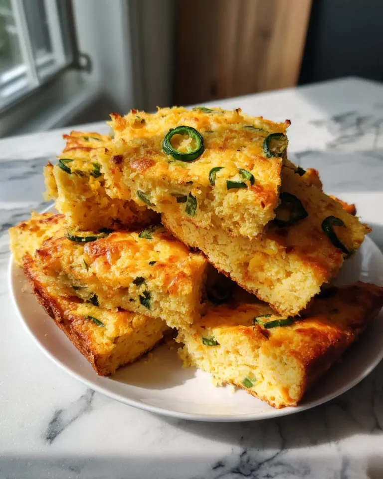 Irresistibly Cheesy Cheddar Jalapeño Cornbread Recipe You Have to Try - Featured Image