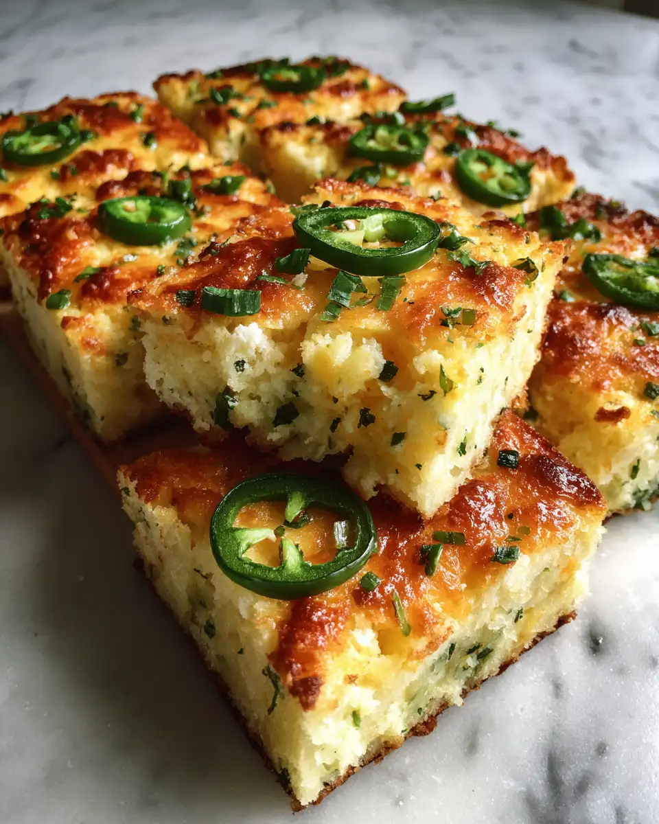 Final dish - Irresistibly Cheesy Cheddar Jalapeño Cornbread Recipe You Have to Try