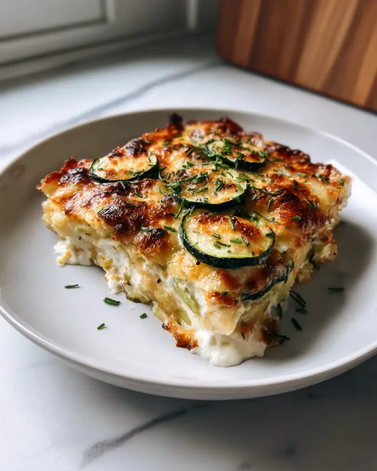 Ultimate Cheesy Zucchini Casserole Recipe You Have to Try - Featured Image