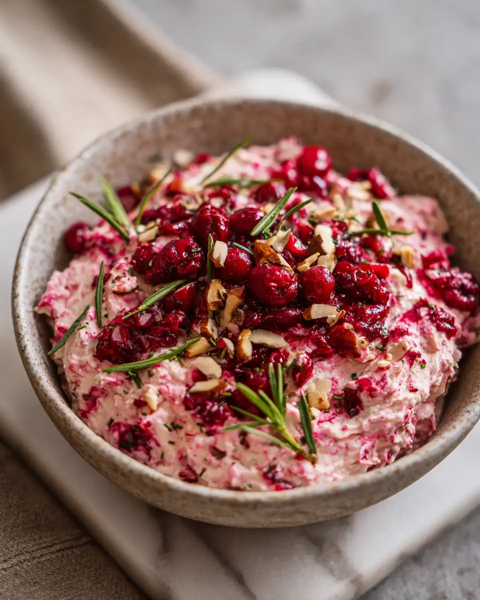 Final dish - Spice Up Your Holidays with Christmas Cranberry Jalapeno Dip