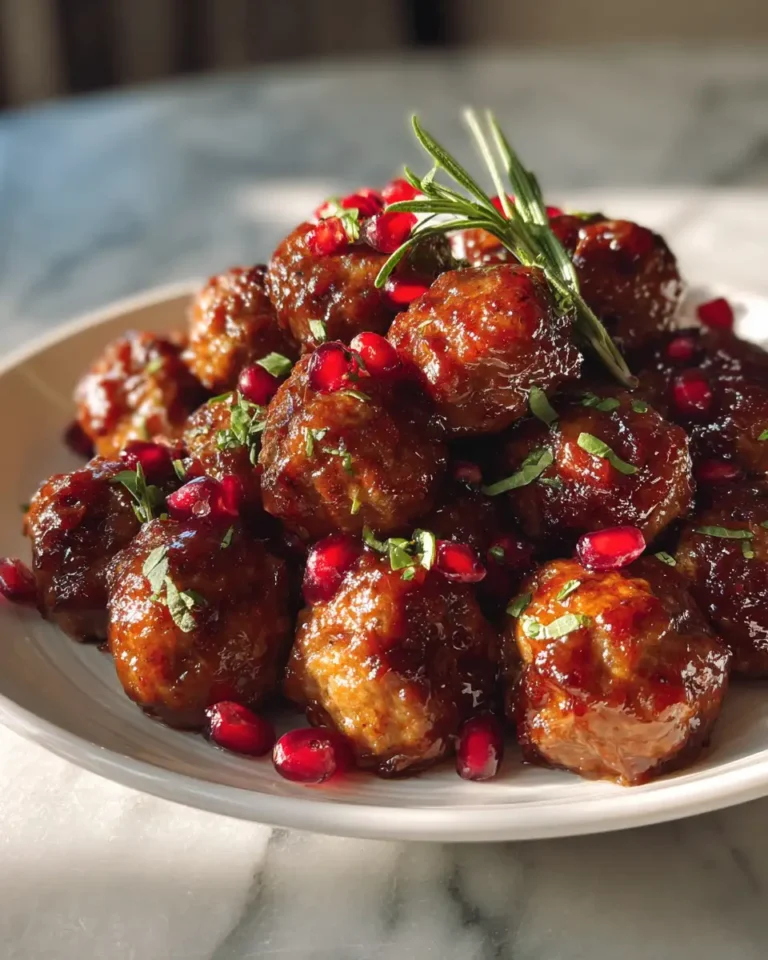 Irresistible Christmas Cranberry Meatballs to Wow Your Holiday Guests - Featured Image