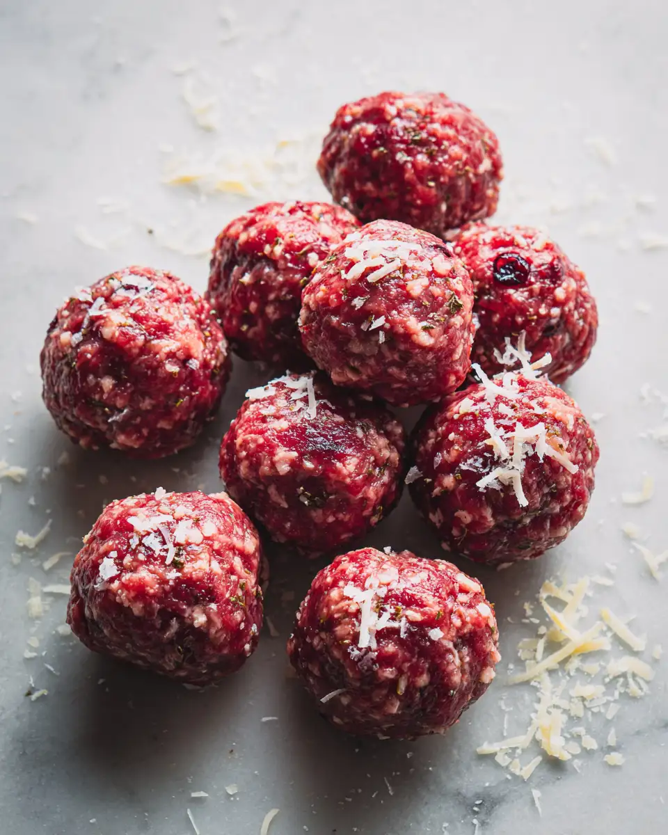 Ingredients for Irresistible Christmas Cranberry Meatballs to Wow Your Holiday Guests