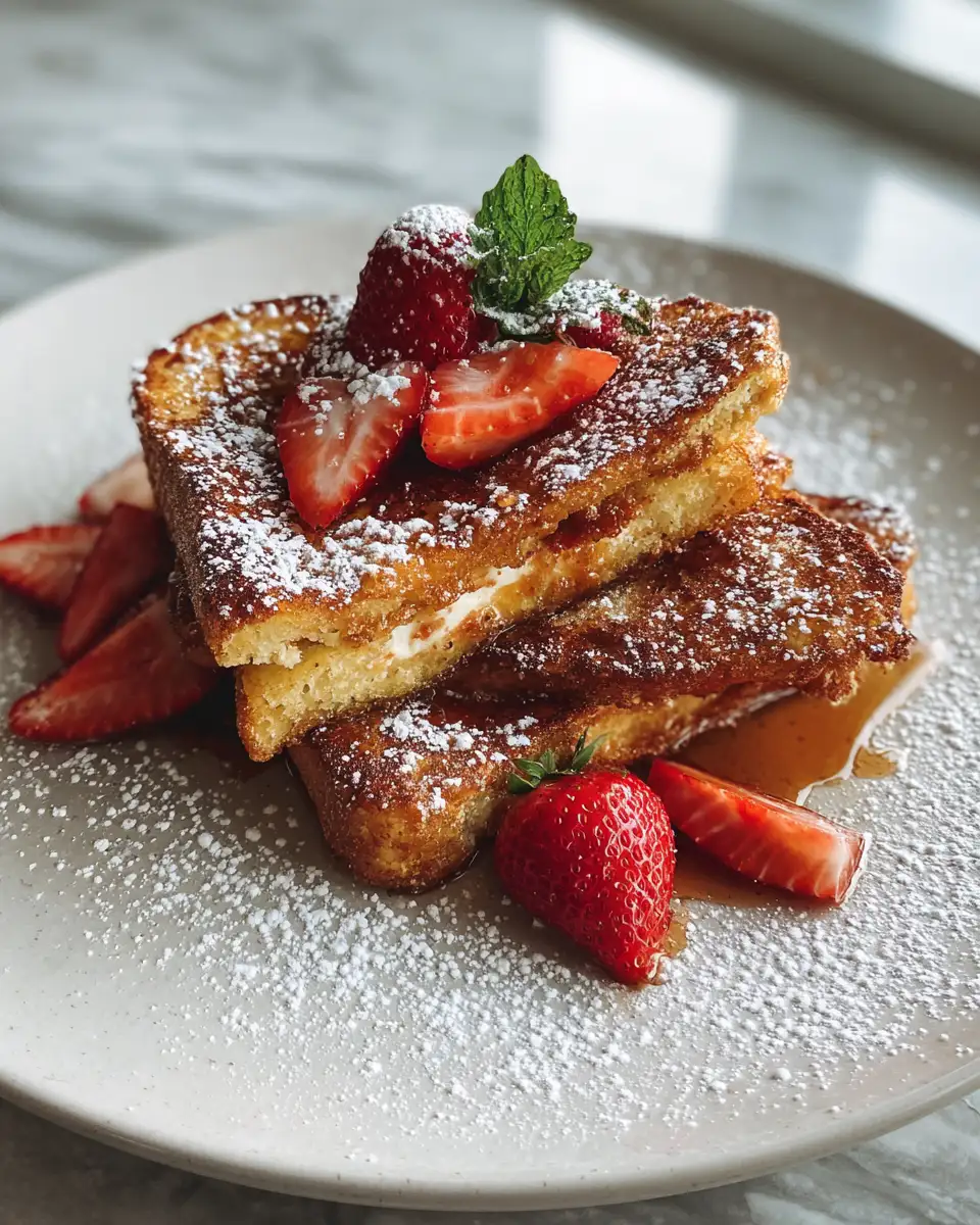 Final dish - Crispy Churro Stuffed French Toast You Need to Try