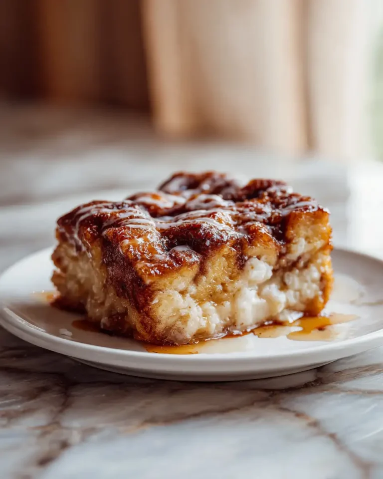 Irresistible Cinnamon Roll Bread Pudding Recipe That Melts in Your Mouth - Featured Image