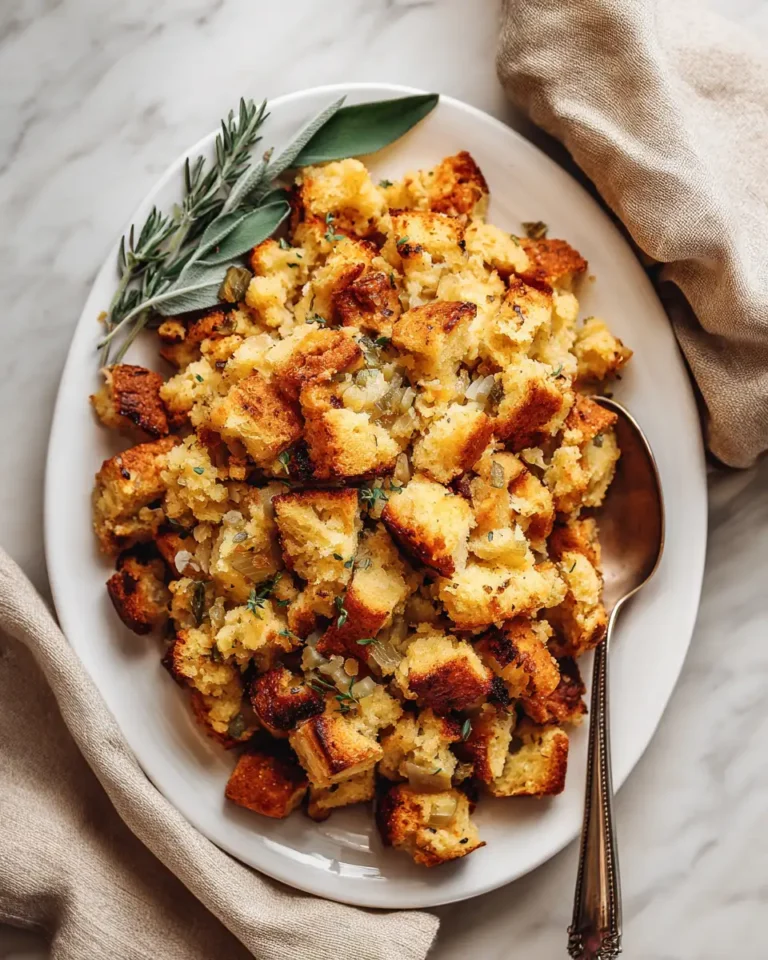 Irresistible Cornbread Maple Stuffing Recipe for the Ultimate Holiday Feast - Featured Image