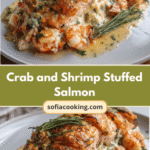 Irresistible Crab and Shrimp Stuffed Salmon Recipe That Will Wow Your Taste Buds