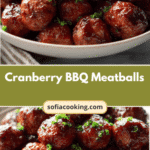 Sweet and Tangy Cranberry BBQ Meatballs That Will Steal the Show