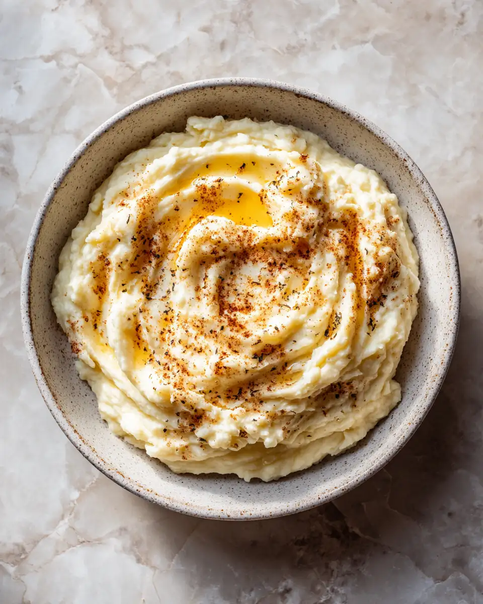 Final dish - Irresistibly Smooth Cream Cheese Mashed Potatoes Recipe to Elevate Your Dinner