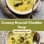 Ultimate Comfort in a Bowl Creamy Broccoli Cheddar Soup Recipe