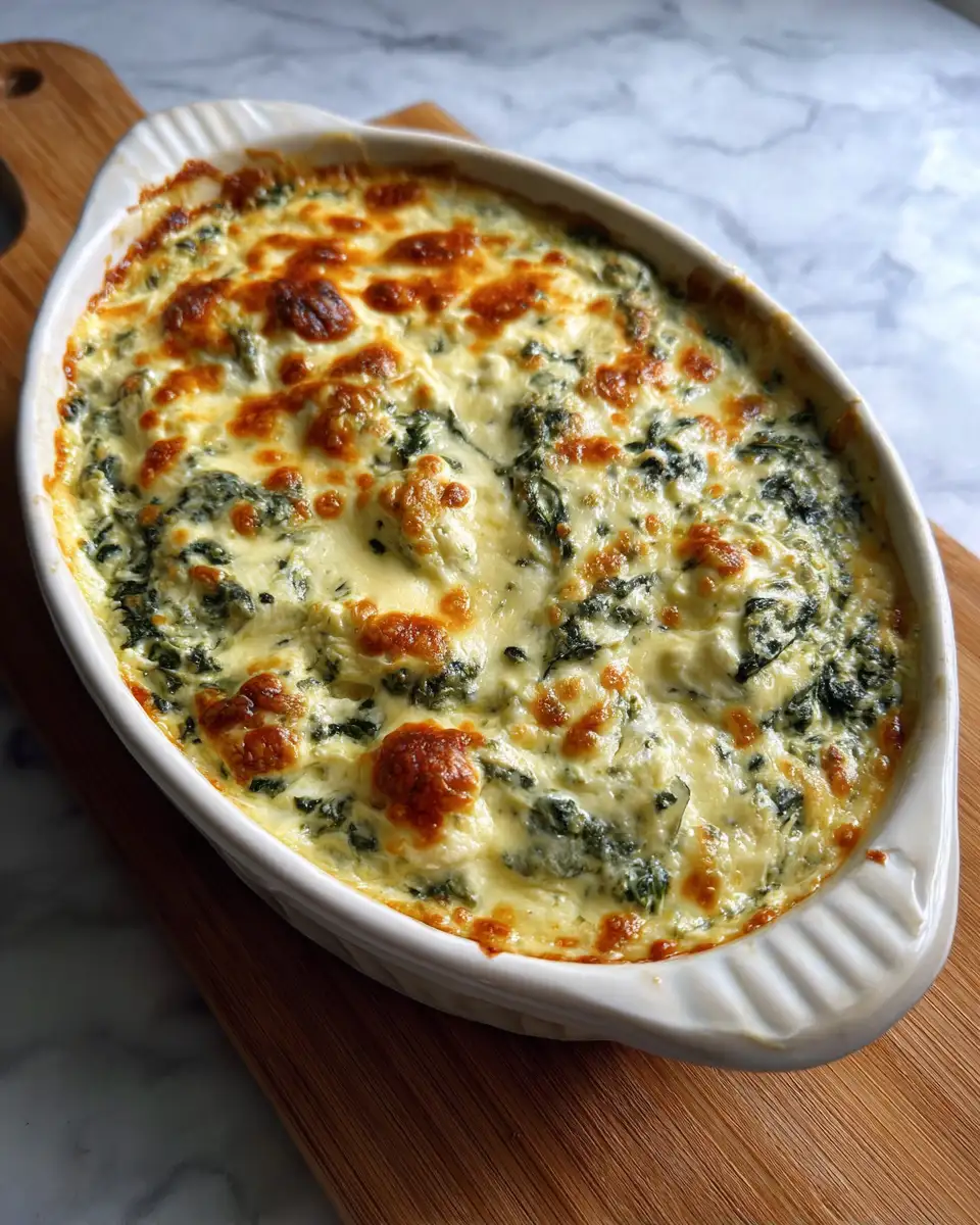 The Ultimate Creamy Spinach Dip Bake Recipe You Need to Try - Featured Image
