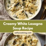 Dive Into Comfort with This Creamy White Lasagna Soup Recipe