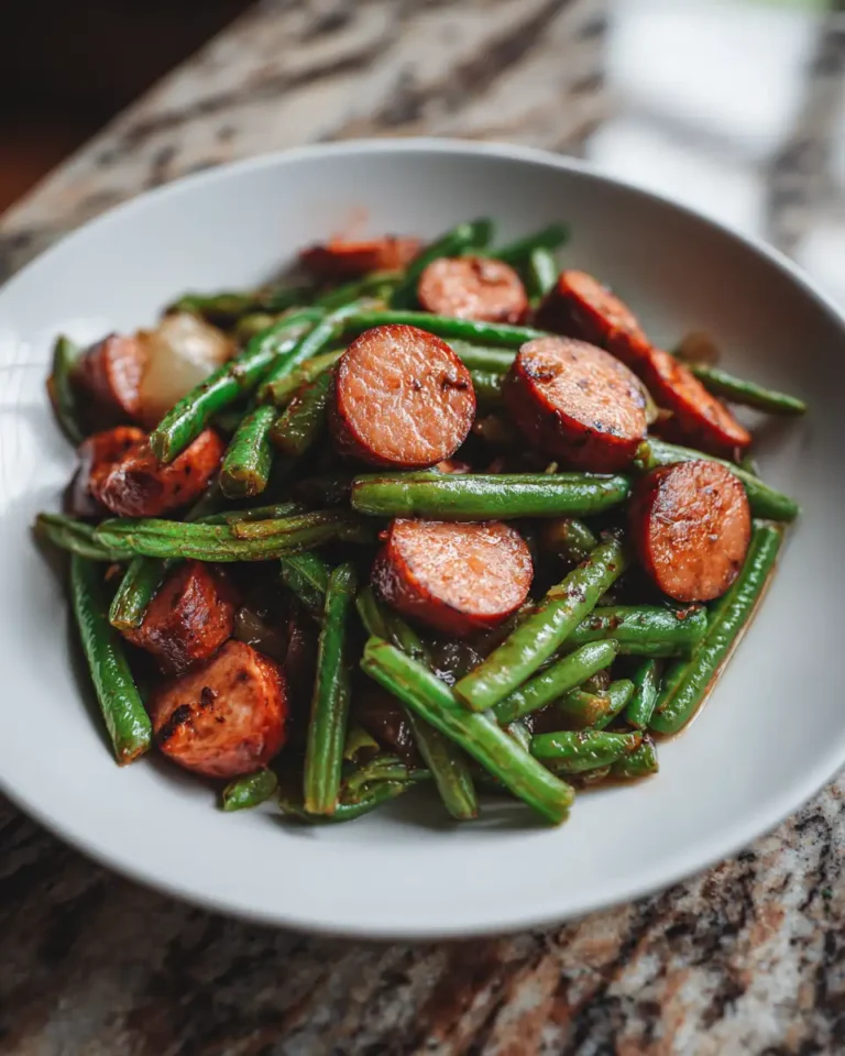 Hearty Crockpot Kielbasa and Green Beans Recipe for Easy Weeknight Dinners - Featured Image