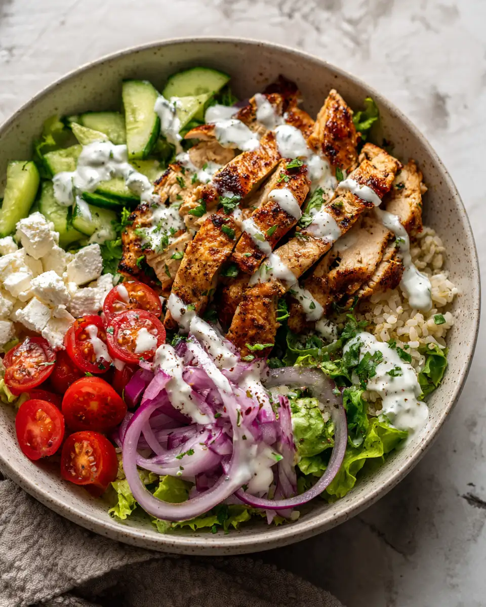 Flavor-Packed Easy Chicken Gyro Bowls You Can Make Tonight - Featured Image