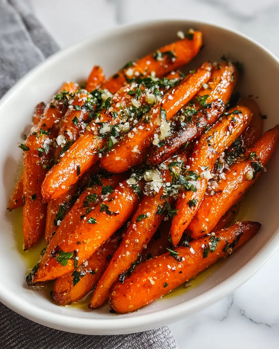 Sweet and Savory Delight Garlic Brown Sugar Carrots Recipe - Featured Image