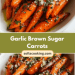 Sweet and Savory Delight Garlic Brown Sugar Carrots Recipe