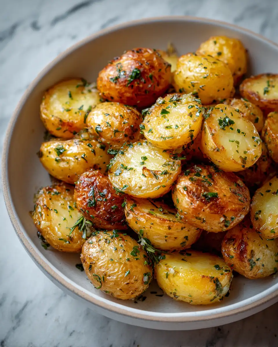 Irresistible Garlic Butter Roasted Potatoes That Melt in Your Mouth - Featured Image