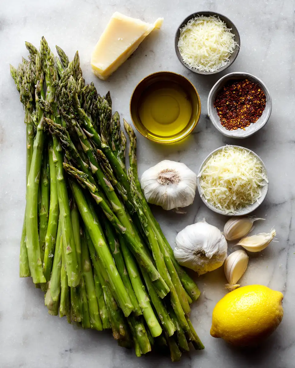 The Ultimate Garlic Parmesan Asparagus Recipe You Need to Try 5 Ingredients for The Ultimate Garlic Parmesan Asparagus Recipe You Need to Try