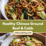 Wholesome and Flavorful Healthy Chinese Ground Beef and Cabbage Stir Fry