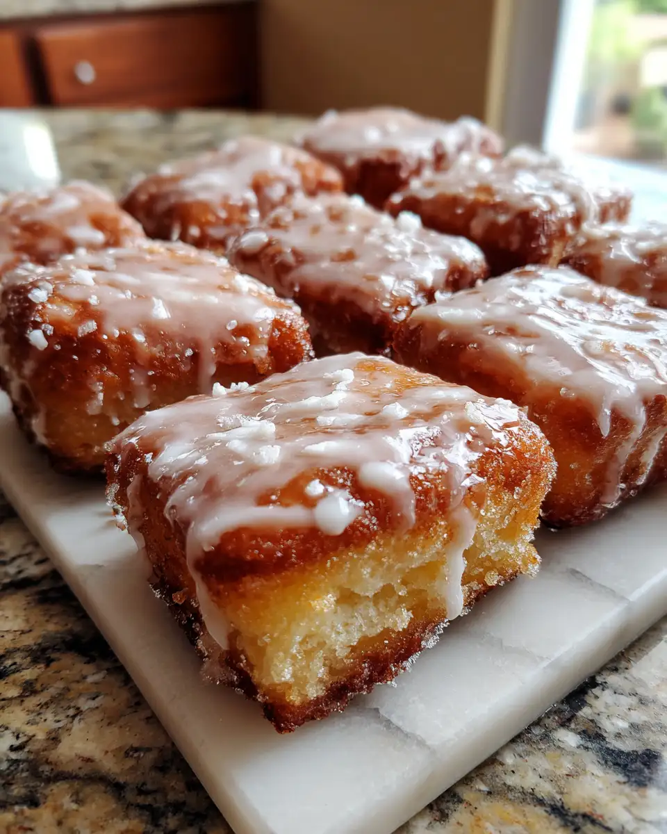 Final dish - Irresistible Old-Fashioned Buttermilk Donut Bars That Will Melt Your Heart