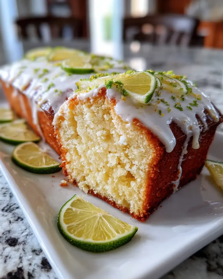 Zesty Delight Key Lime Pound Cake Recipe You Have to Try - Featured Image